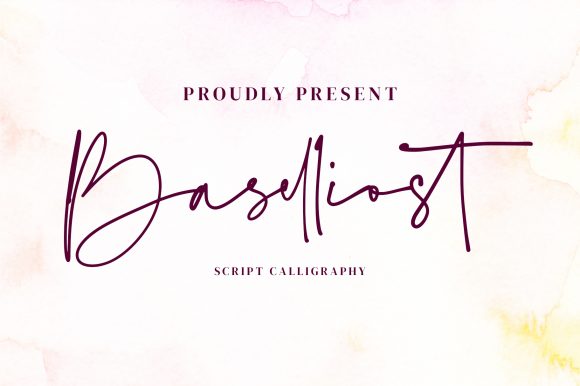 Baselliost Handwritten Script: Elevate Your Design Projects