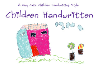 Children Handwritten: A Font for Youthful Design