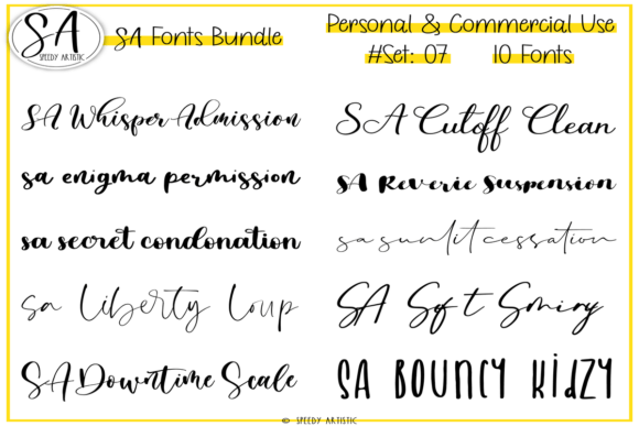 Elevate Your Design with Script and Handwritten Bundle 7