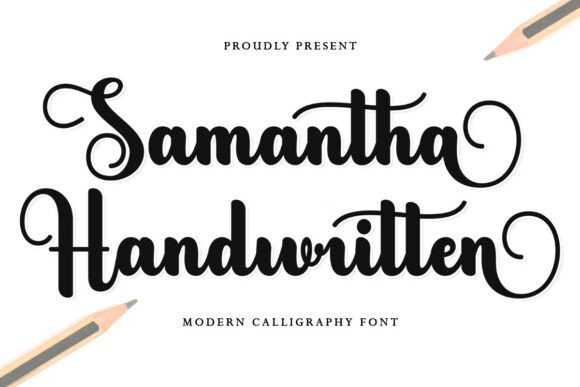 Elevate Your Designs with the Samantha Handwritten Font