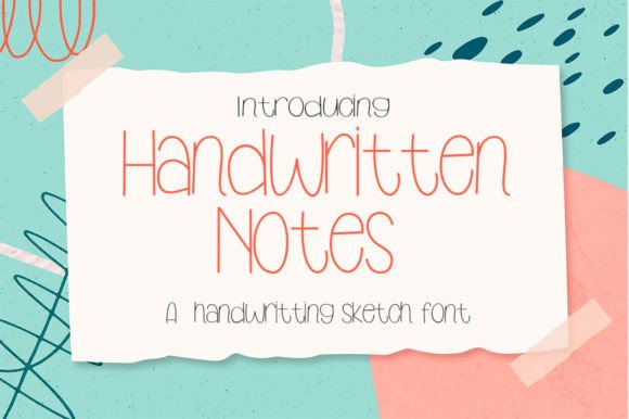 Elevate Your Visual Design with Handwritten Notes