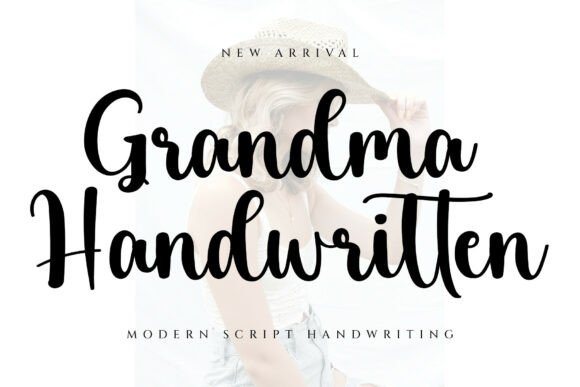 Grandma Handwritten: Elevate Your Design with Authentic Script Typography