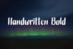 Handwritten Bold: The Energetic Font for Authentic Branding