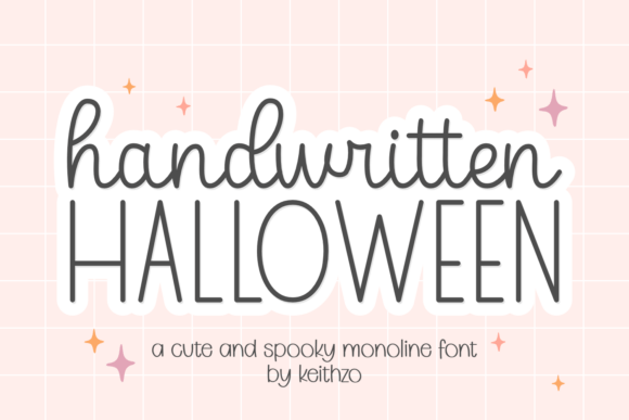 Handwritten Halloween: A Spooky Font for Creative Designs