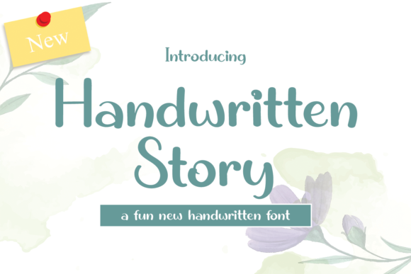 Handwritten Story: A Sweet & Cursive Font for Joyful Design