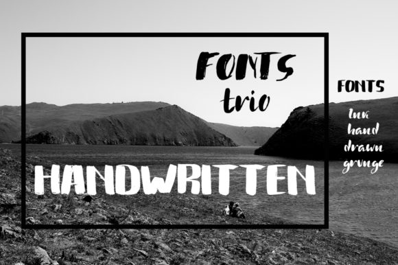 Handwritten Trio: Elevate Your Design Aesthetic
