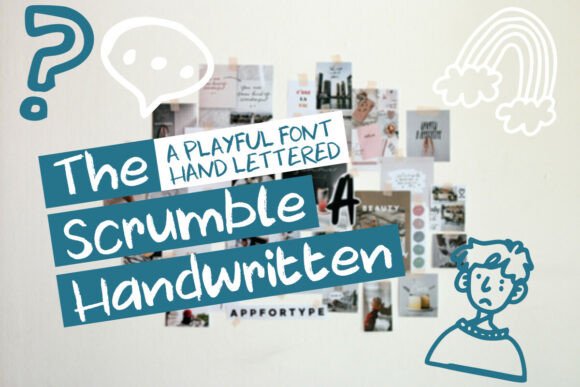Infuse Urban Energy: The Scrumble Handwritten Typeface