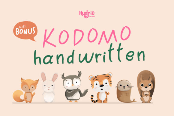 Kodomo Handwritten: A Sweet Touch for Modern Design