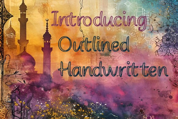 Outlined Handwritten: Elevate Your Design Projects