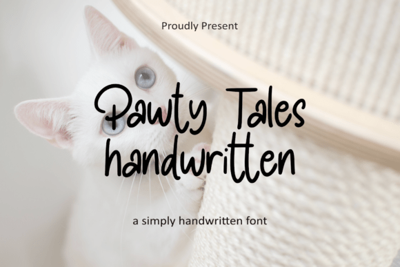 Pawty Tales Handwritten: A Font for Joyful Design