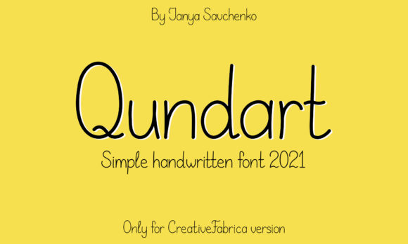 Qundart: The Handwritten Font for Authentic Design