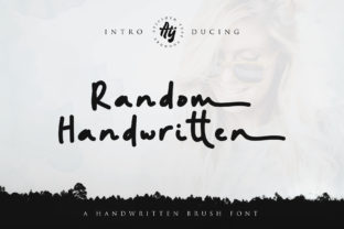 Random Handwritten: Elevate Your Design with Authentic Charm