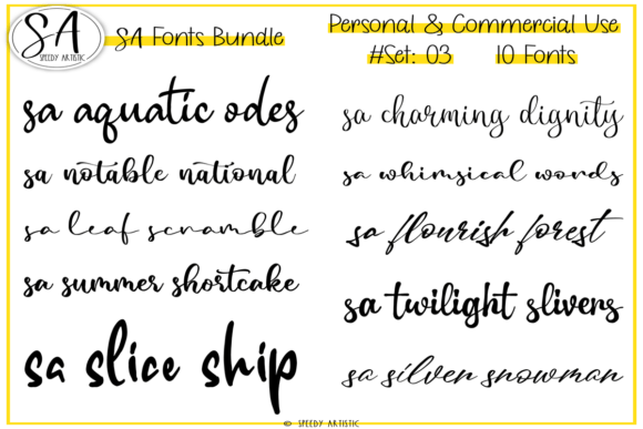 Script and Handwritten Bundle 3: Elevate Your Creative Projects