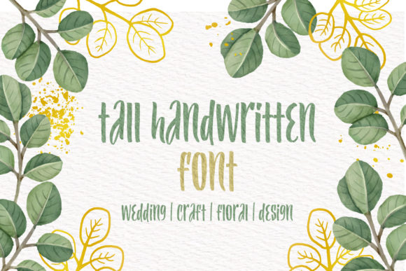 Tall Handwritten: Elevate Your Design with Authentic Script