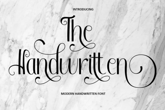 The Handwritten: Elevating Visual Communication with a Magical Script Font