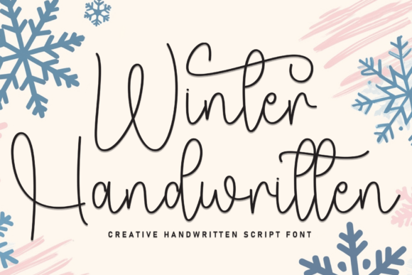 Winter Handwritten: A Warm Touch for Modern Design
